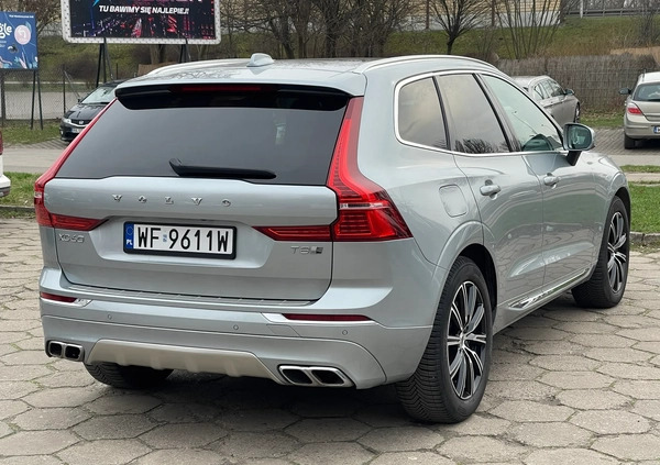 Volvo XC 60 cena 139900 przebieg: 137600, rok produkcji 2018 z Warszawa małe 379